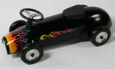 SPEEDSTER METAL CAR SCOOT ALONG KIDS CHILDRENS FOOT TO FLOOR, Not Pedal, BLACK