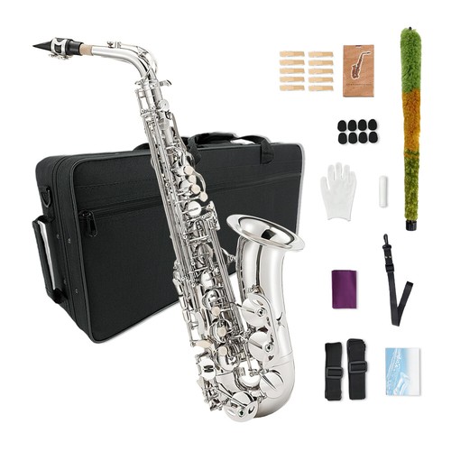New alto saxophone complete - saxophone,