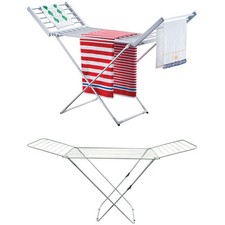 Winged Airer Folding Laundry