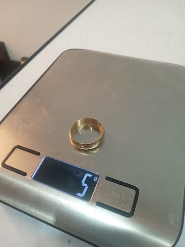 Carat gold band ring - carat,