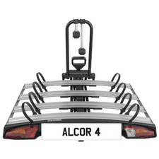 Menabo Alcor Tow Ball Mounted Bike Carrier 4 Cycle Rack Rear Mount Car Transport