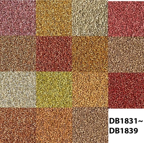 Miyuki delica beads - 11/0,