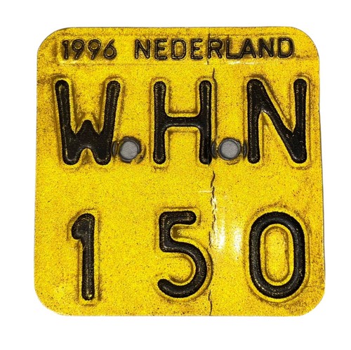 Vintage moped tag - vintage,