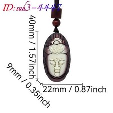 Natural Real Jade Pendant Necklace Stone Gift Vintage Carved Jewelry Designer