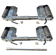 2 x RECOVERY SKATES SELF-JACKING 1T FOLDING SKATE DOLLY Moving Wheel Loader 3T