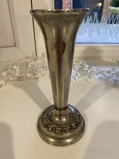 Silver Plated Rose Bud Vase