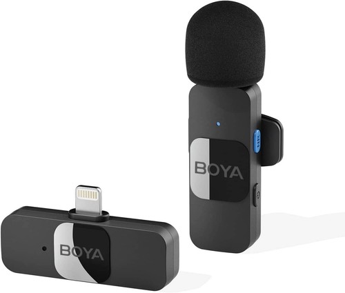 Boya wireless lavalier - by-v1,