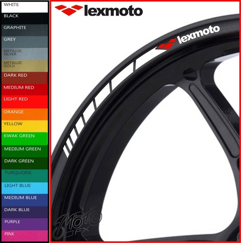 Lexmoto wheel rim - lexmoto, stickers