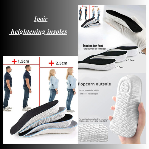 Height increase insoles men - insoles,