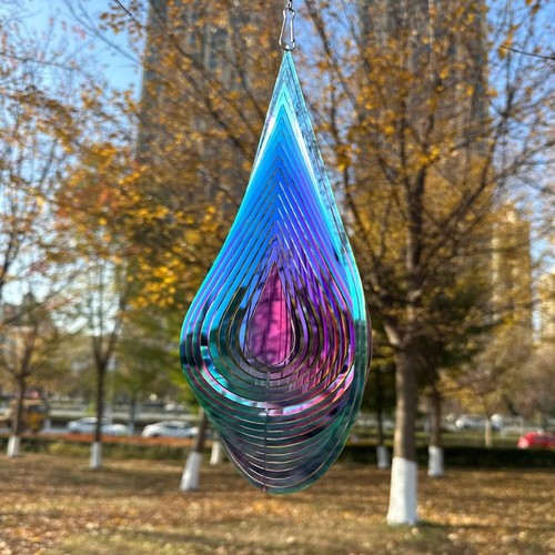 Rgb wind spinners - 3d, stainless