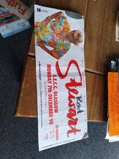 ROD STEWART 1998 Secc Glasgow Scotland  Music Pop Concert Ticket Memorabilia