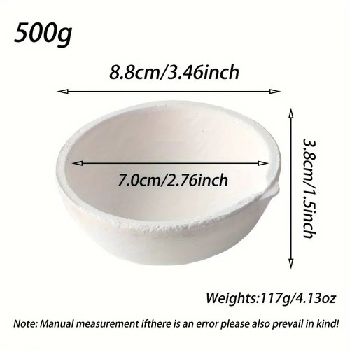 Ceramic crucible melting dish - ceramic,