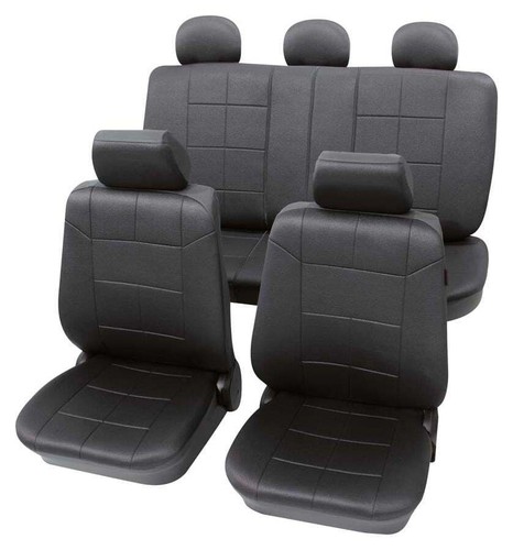 Grey seat covers - seat,