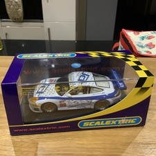 Scalextric C2786 Porsche 911 GT3R Jet Alliance #99 White Blue BNIB