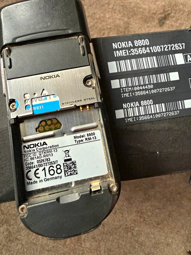 Nokia 8800 silver - nokia, slider