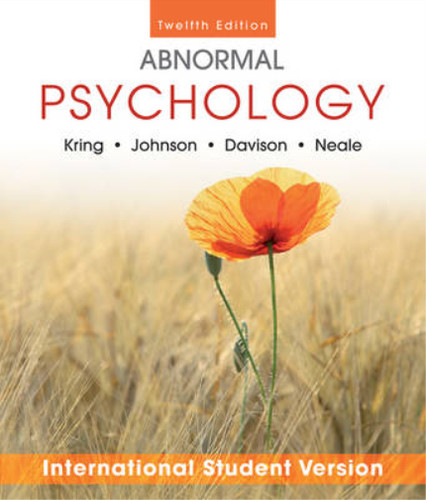 Abnormal psychology kring - psychology,,