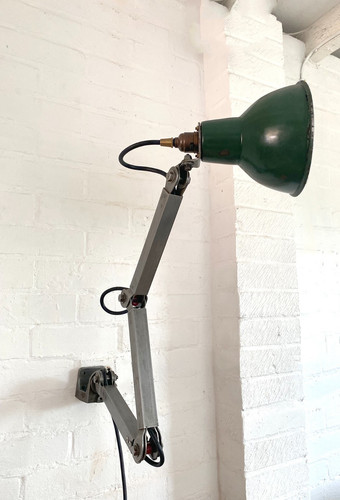 Vintage industrial wall lamp - vintage,