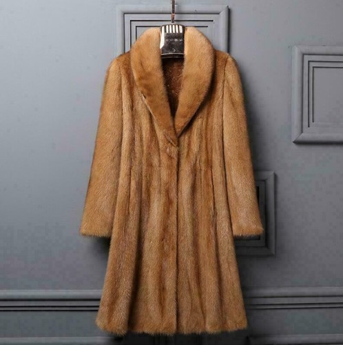 Real mink fur long - mink, thick