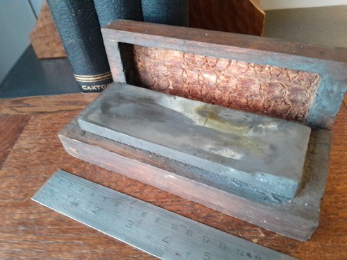 Vintage sharpening stone oil - vintage,