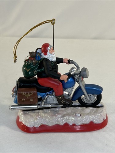 Santa motorcycle musical - on,