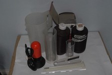 Various photographic darkroom