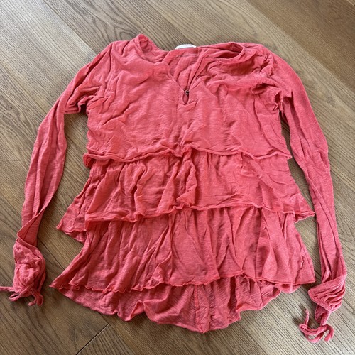 Odd molly coral - pink, ruffle