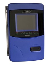 Pocket TV Citizen ST655-1B Pocket LCD Colour TV Vintage 90's RETRO Analogue