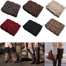Knitted Shoes Accessories Boot