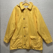 Vintage Brooks Brothers Fisherman Jacket Mens Full Zip Sailing Raincoat Size XL