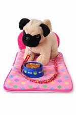 Build A Bear Pug Dog Plush Toy