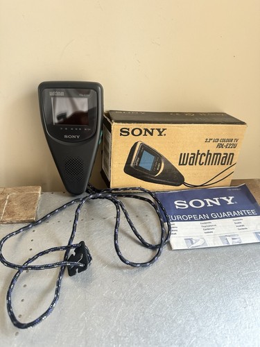 Vintage sony watchman fdl e22u - vintage, fdl-e22u