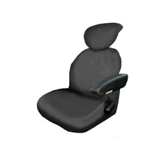 Grammer Tractor Waterproof Fitted Black Seat Covers Heavy Duty Tough FOR RENAULT