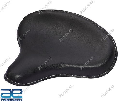 Genuine leather solo seat - genuine,
