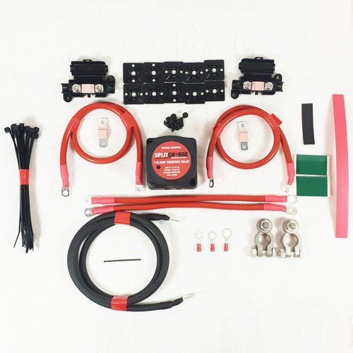 Split charge relay - kit, 4