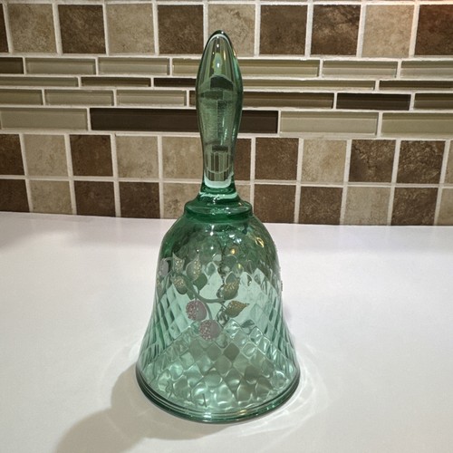 Fenton hand painted - fenton, flowers