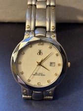 Brooks & Bentley Tungsten Ceramic Men's Watch Sapphire - Ø33mm Case 18 Cara Gold