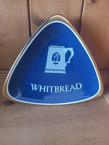 Large whitbread pub ashtray - large,