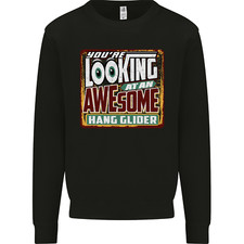 An Awesome Hang Glider Gliding Mens Sweatshirt Jumper