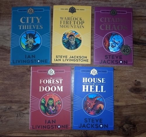 Fighting fantasy rpg books - rpg,