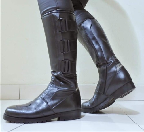 Men midcalf motorcycle police - midcalf,