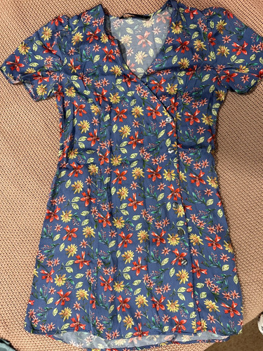 Zara woman floral mini - zara, dress