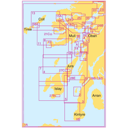 Admiralty small craft charts - admiralty,