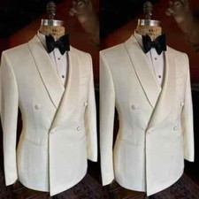 White Men's Suits Regular Fit