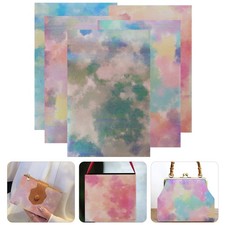  5 Sheets Leatherette Material for Sewing Leathers Jewelry Making