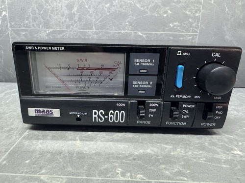 Maas 600 swr power - power, meter