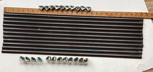 Stair rods 8 inch long - 11,