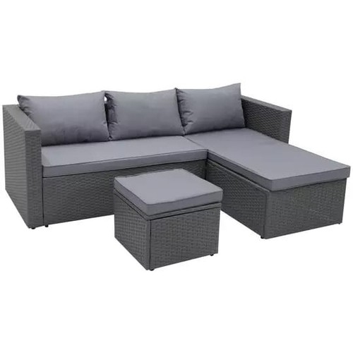 Rattan garden table - garden, and