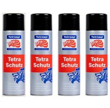 Tetrosyl Tetra Schutz Car Body Underseal Stone Chip Anti Rust Spray Can 500ml X4