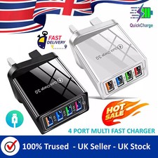 4 Multi-Port Fast Quick Charge
