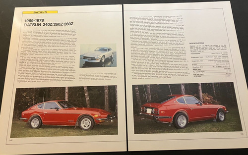 1969 1978 datsun - 240z, 260z